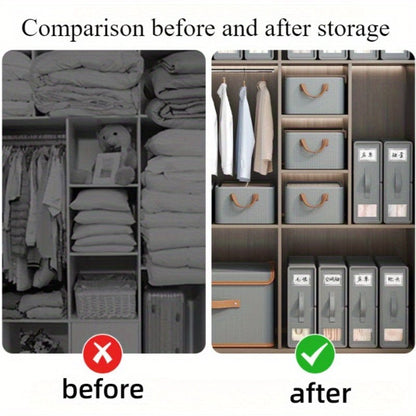 4pc Non - Woven Storage Organizer Set for Wardrobe & Travel - BOUTIQUEAMINESHOP.onlin