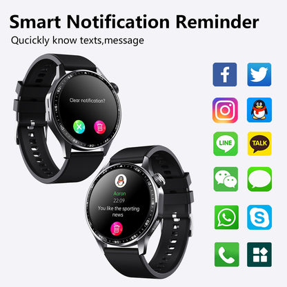 Advanced Health and Fitness Smartwatch with Tools to Manage Stress and Sleep, ECG App, SpO2, 24/7 Heart Rate - BOUTIQUEAMINESHOP.onlin