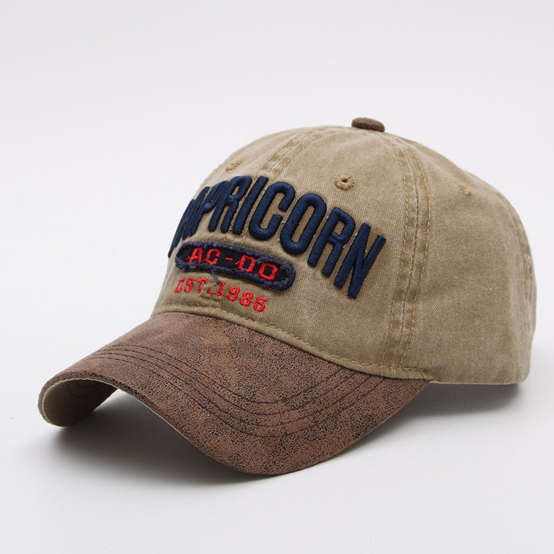 All - Match Caps Washed Retro Fashion Old Sun Hats - BOUTIQUEAMINESHOP.onlin