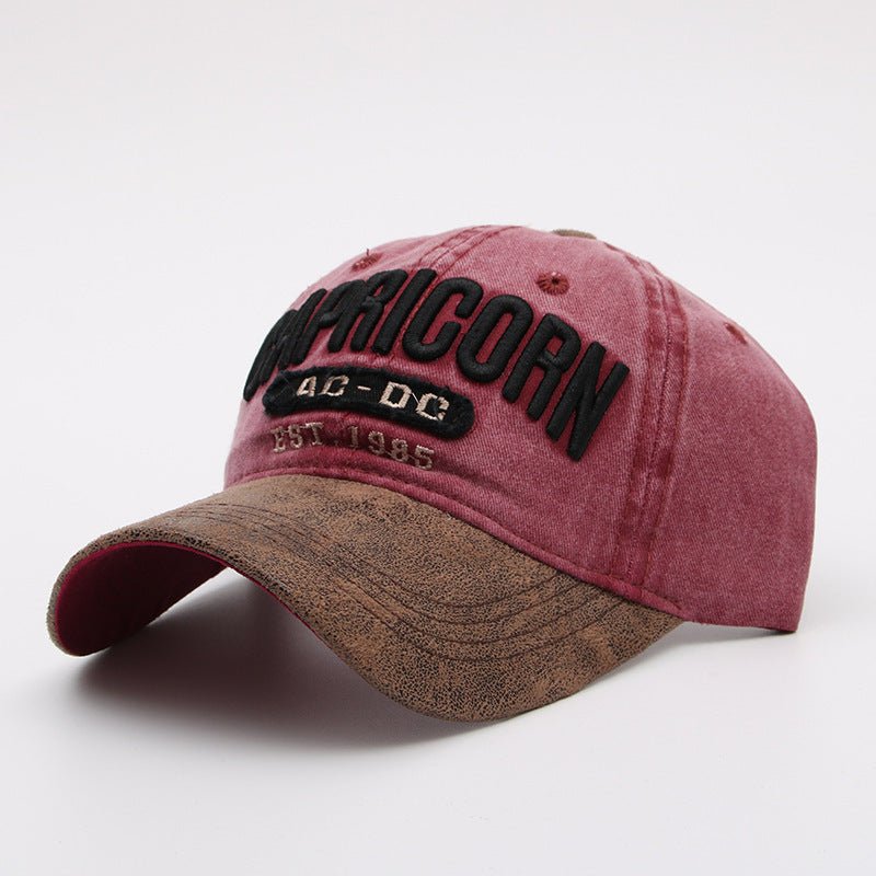 All - Match Caps Washed Retro Fashion Old Sun Hats - BOUTIQUEAMINESHOP.onlin