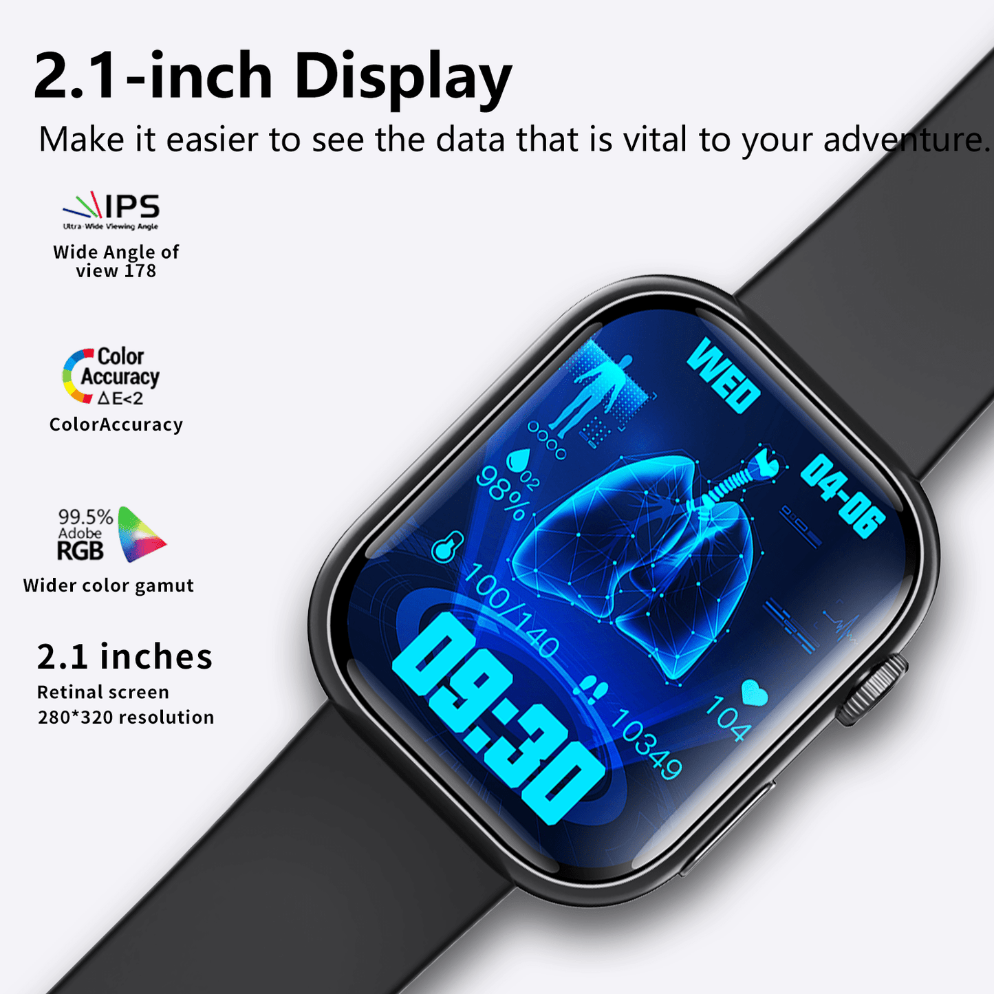Best ECG Smart Watch of 2025 With Blood Pressure Monitor+Blood Glucose Monitoring - BOUTIQUEAMINESHOP.onlin