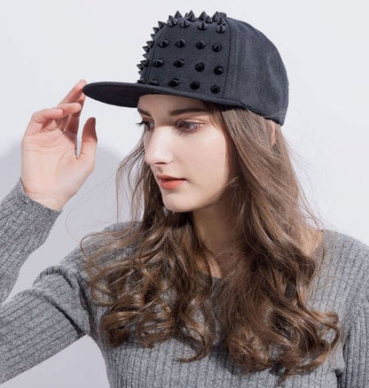 Black Hats Rivet - BOUTIQUEAMINESHOP.onlin