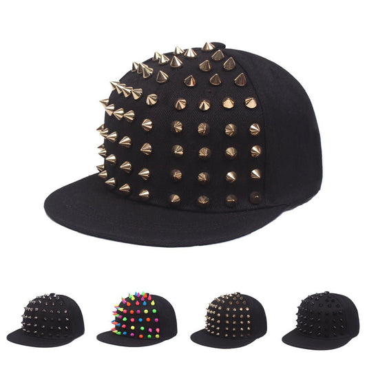 Black Hats Rivet - BOUTIQUEAMINESHOP.onlin