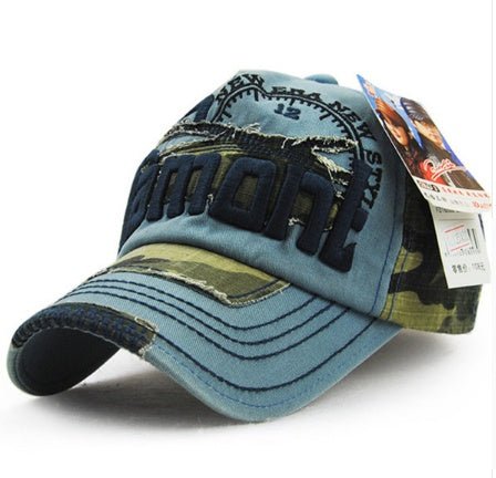 Camouflage baseball cap outdoor sunshade hats for men and women, European and American hats for leisure - BOUTIQUEAMINESHOP.onlin