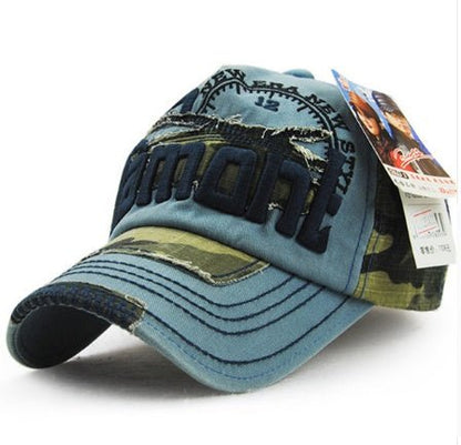 Camouflage baseball cap outdoor sunshade hats for men and women, European and American hats for leisure - BOUTIQUEAMINESHOP.onlin