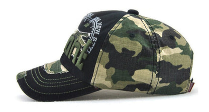 Camouflage baseball cap outdoor sunshade hats for men and women, European and American hats for leisure - BOUTIQUEAMINESHOP.onlin