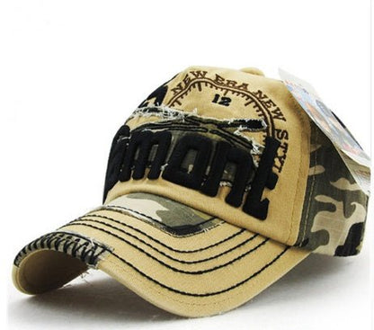 Camouflage baseball cap outdoor sunshade hats for men and women, European and American hats for leisure - BOUTIQUEAMINESHOP.onlin