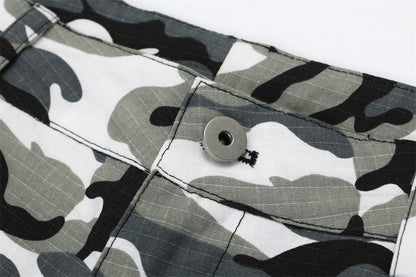 Camouflage Workwear Paratrooper Pants Male - BOUTIQUEAMINESHOP.onlin