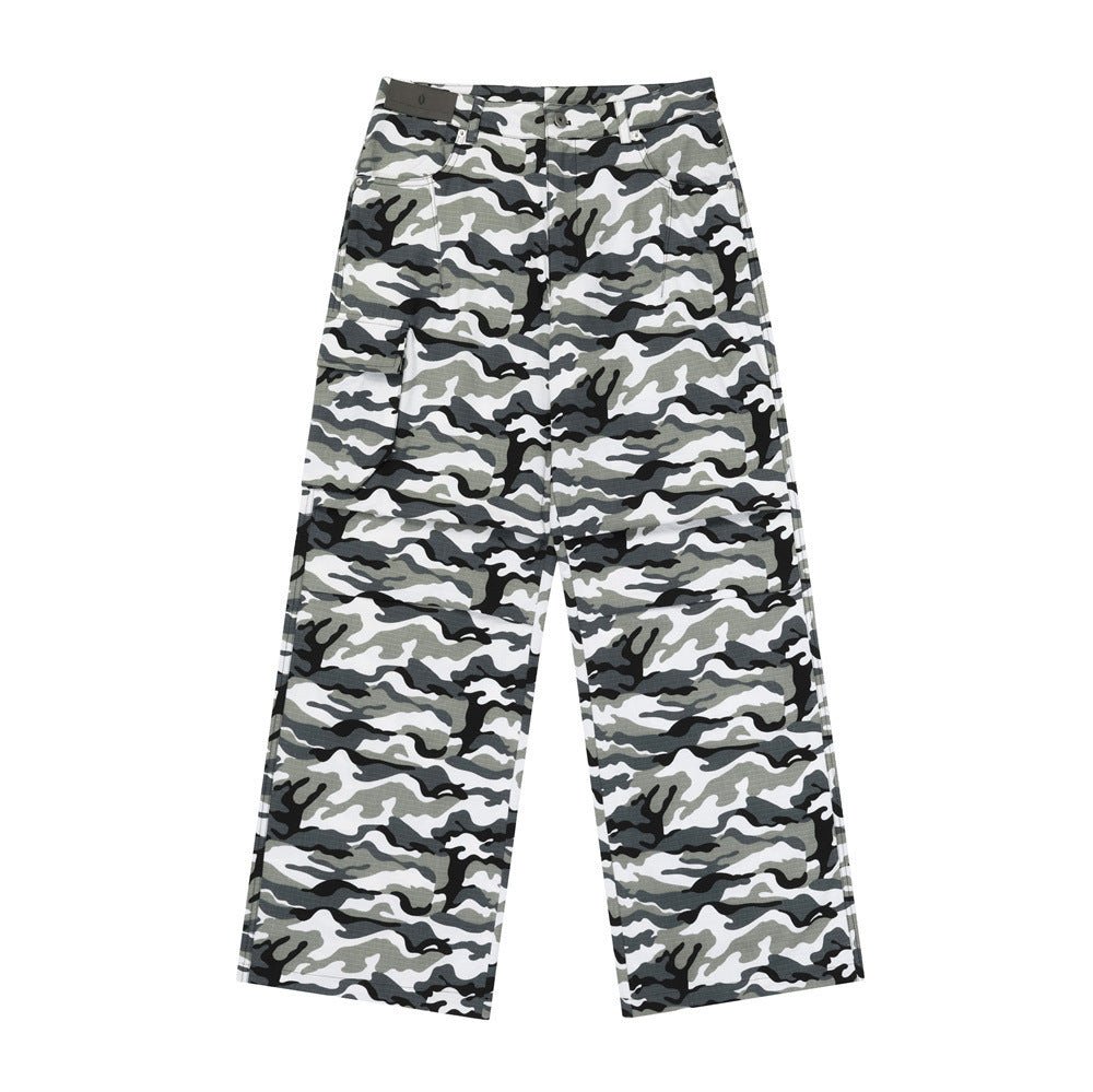 Camouflage Workwear Paratrooper Pants Male - BOUTIQUEAMINESHOP.onlin