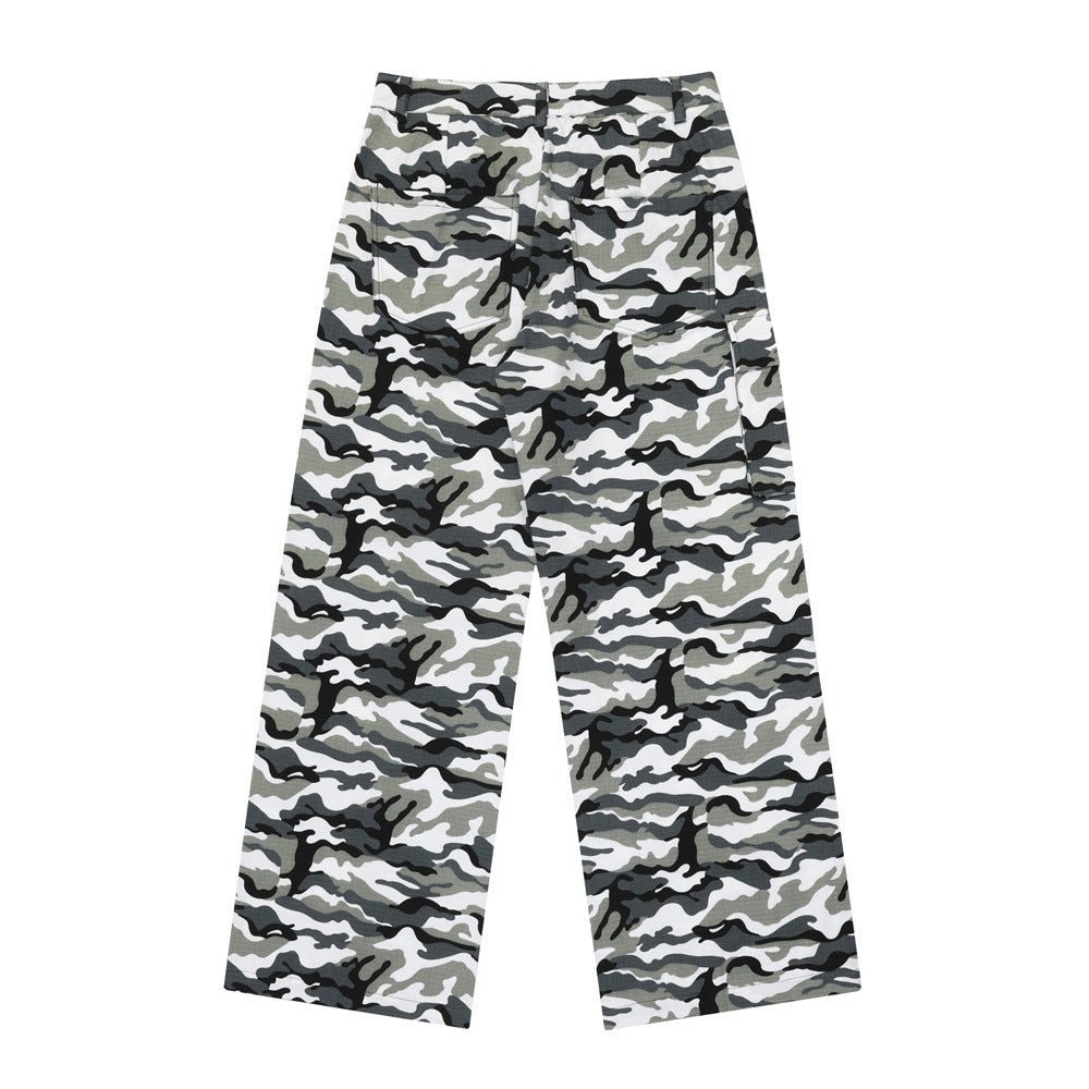 Camouflage Workwear Paratrooper Pants Male - BOUTIQUEAMINESHOP.onlin