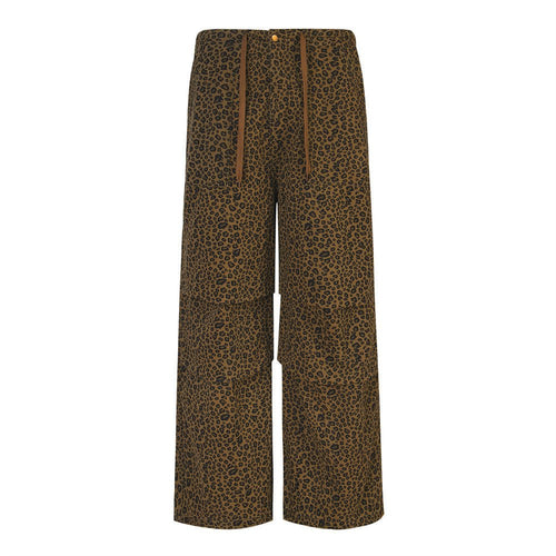 Casual Pleated Paratrooper Denim Trousers Men - BOUTIQUEAMINESHOP.onlin