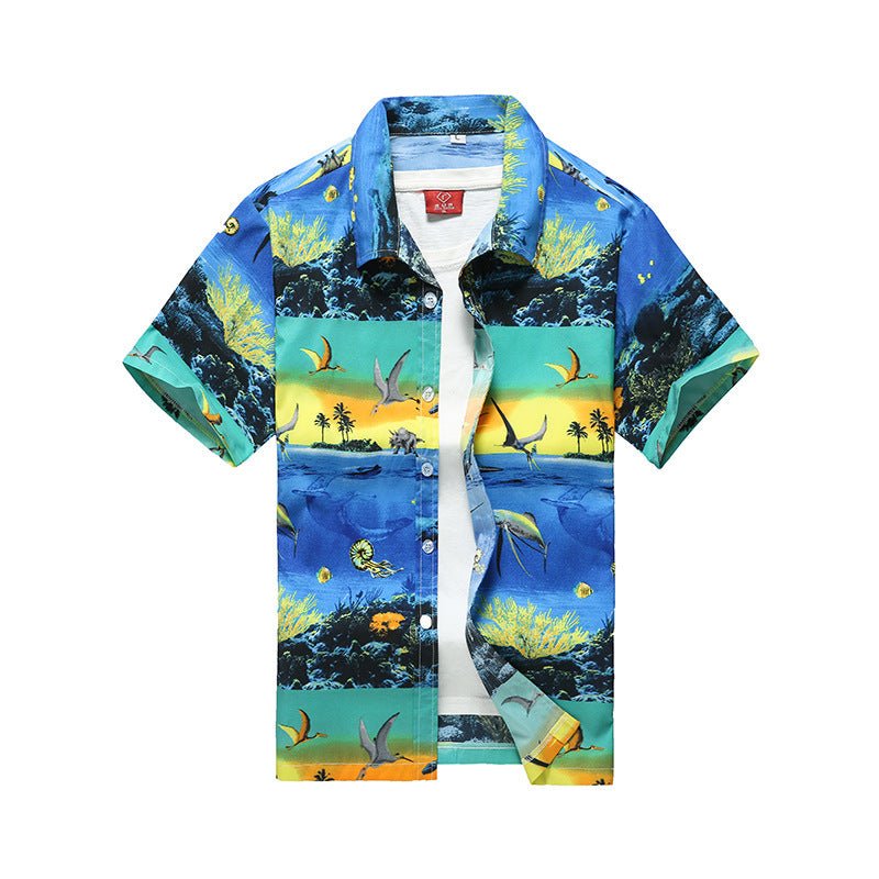 (Copy) Hawaiian print shirt - BOUTIQUEAMINESHOP.onlin