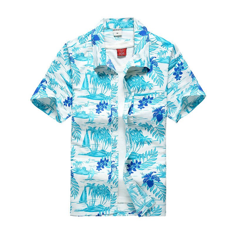 (Copy) Hawaiian print shirt - BOUTIQUEAMINESHOP.onlin