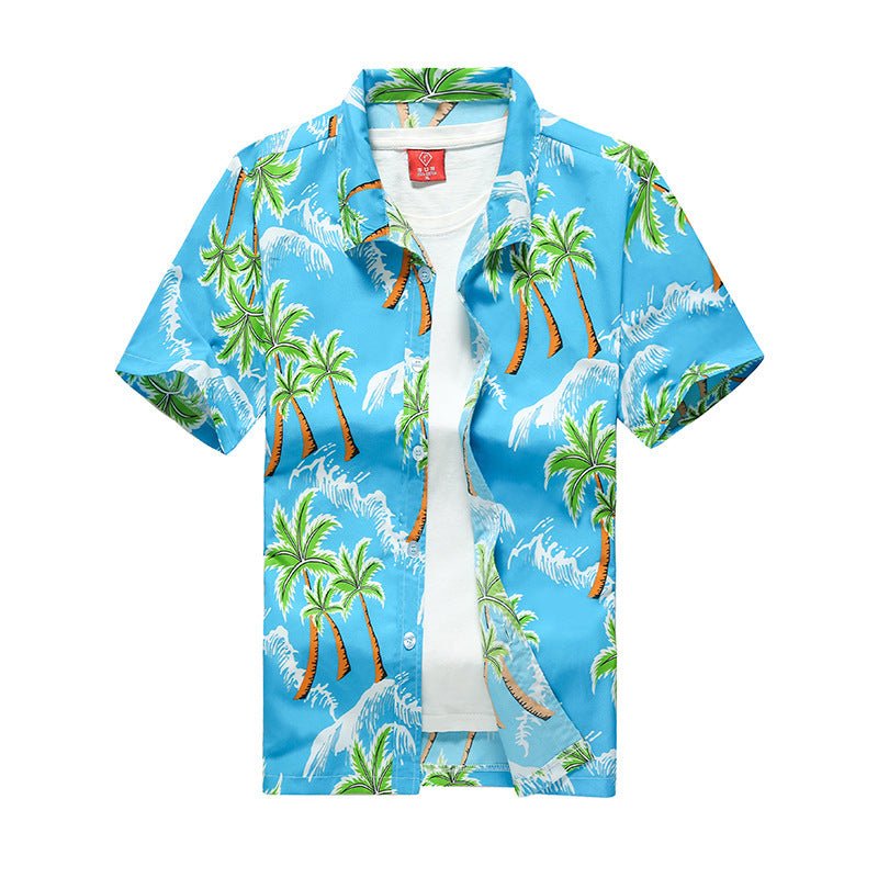 (Copy) Hawaiian print shirt - BOUTIQUEAMINESHOP.onlin