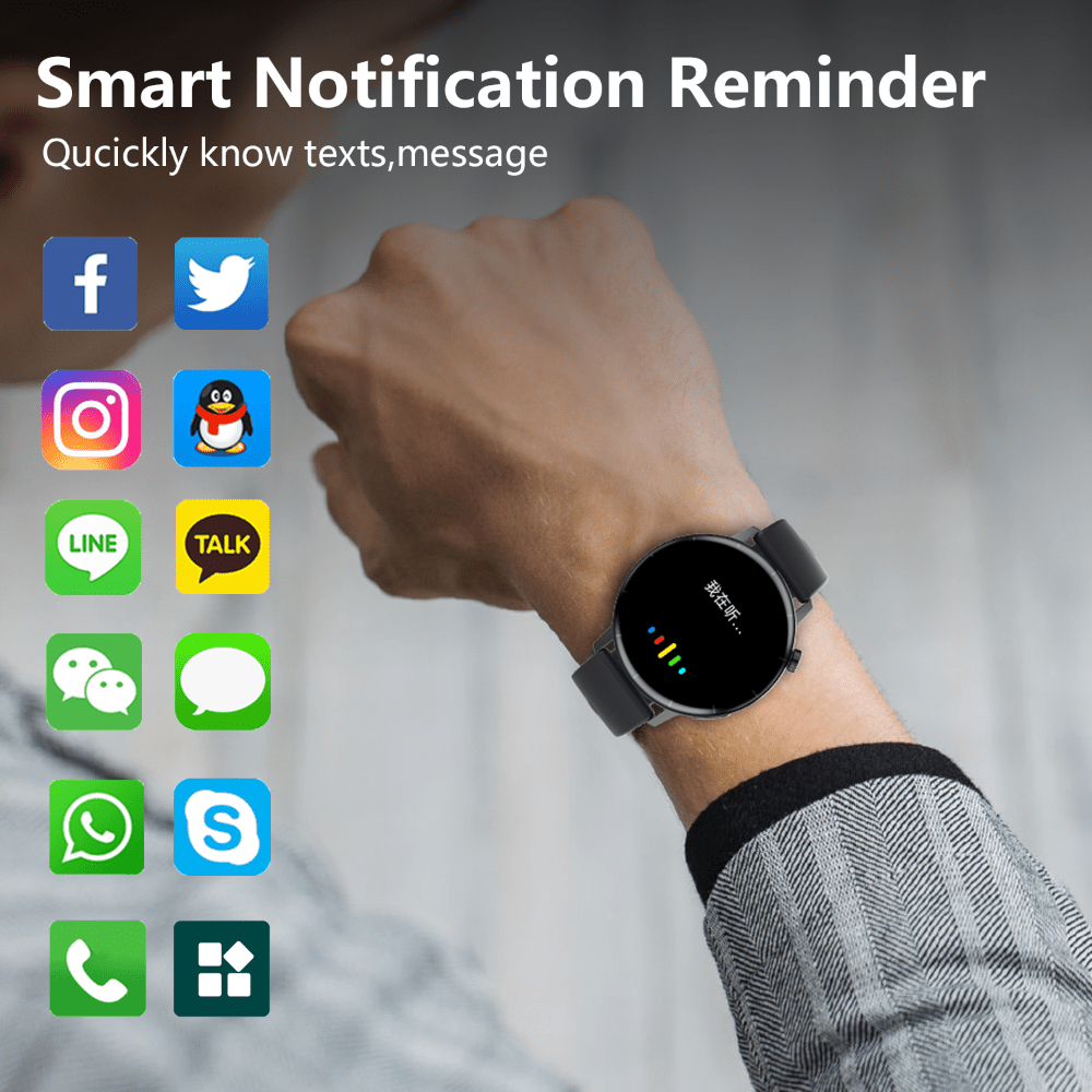 ECG monitor Smart Watch Non Invasive Blood Glucose Smart Watch with Blood Component Analysis - BOUTIQUEAMINESHOP.onlin
