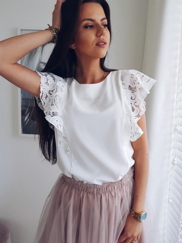 European and American ladies' lace shirts - BOUTIQUEAMINESHOP.onlin