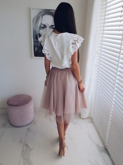 European and American ladies' lace shirts - BOUTIQUEAMINESHOP.onlin