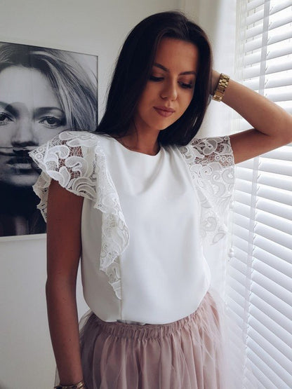 European and American ladies' lace shirts - BOUTIQUEAMINESHOP.onlin