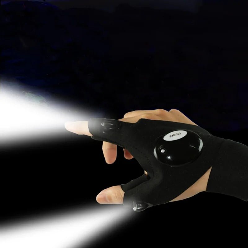 Fingerless LED Glove for Outdoors - BOUTIQUEAMINESHOP.onlin