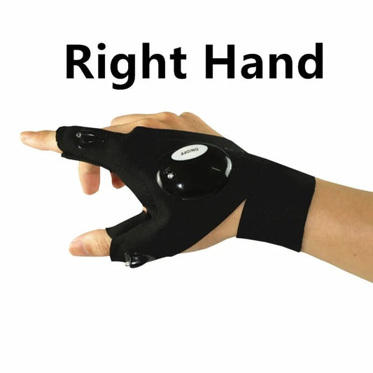 Fingerless LED Glove for Outdoors - BOUTIQUEAMINESHOP.onlin