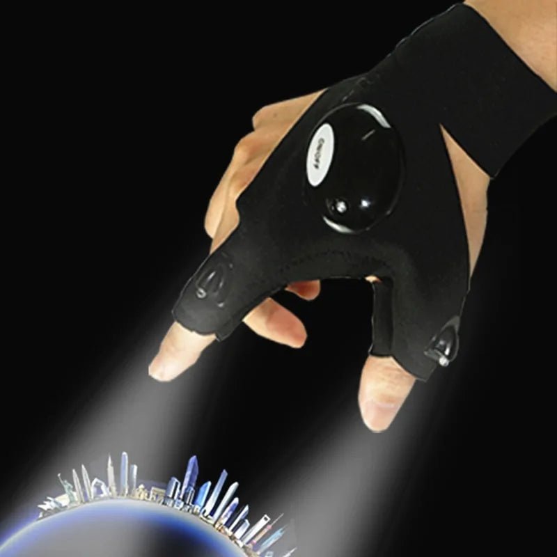 Fingerless LED Glove for Outdoors - BOUTIQUEAMINESHOP.onlin