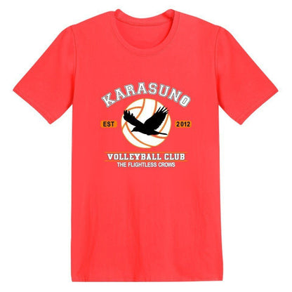 Harajuku T-Shirt Men Anime T Shirt Haikyuu t shirt Anime Tops Tees - BOUTIQUEAMINESHOP.onlin