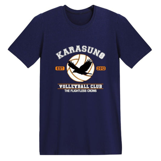 Harajuku T-Shirt Men Anime T Shirt Haikyuu t shirt Anime Tops Tees - BOUTIQUEAMINESHOP.onlin