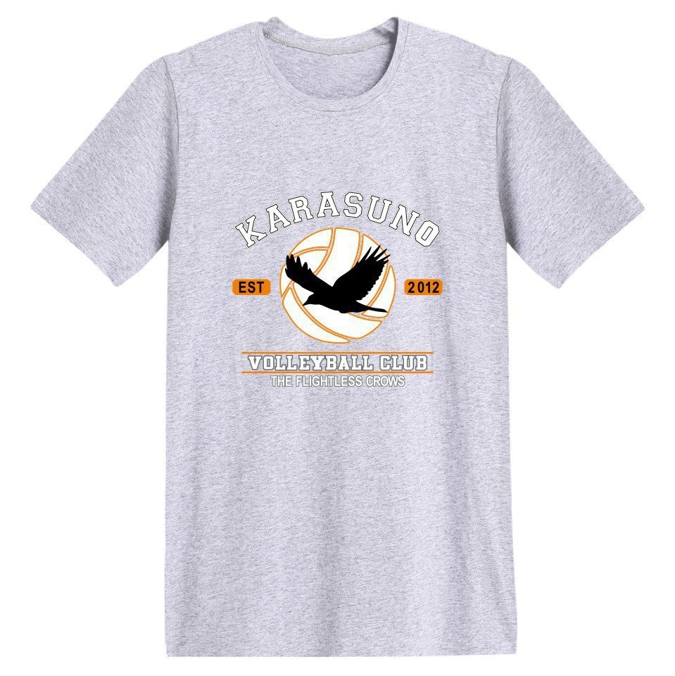 Harajuku T-Shirt Men Anime T Shirt Haikyuu t shirt Anime Tops Tees - BOUTIQUEAMINESHOP.onlin