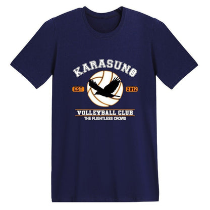 Harajuku T-Shirt Men Anime T Shirt Haikyuu t shirt Anime Tops Tees - BOUTIQUEAMINESHOP.onlin