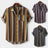 Hawaiian striped casual shirt - BOUTIQUEAMINESHOP.onlin