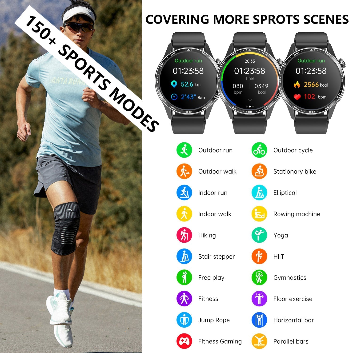 Healthy Blood Oxygen Smart Watch Men ECG+PPG Precise Body Temperature Heart Rate Monitor Smartwatch HRV Blood Pressure Watches - BOUTIQUEAMINESHOP.onlin