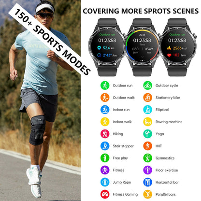 Healthy Blood Oxygen Smart Watch Men ECG+PPG Precise Body Temperature Heart Rate Monitor Smartwatch HRV Blood Pressure Watches - BOUTIQUEAMINESHOP.onlin