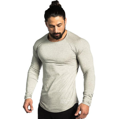 Men Long Sleeves Fitness Tees - BOUTIQUEAMINESHOP.onlin