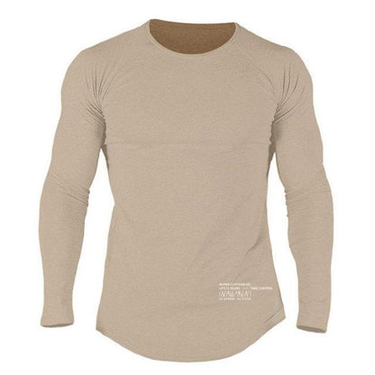 Men Long Sleeves Fitness Tees - BOUTIQUEAMINESHOP.onlin
