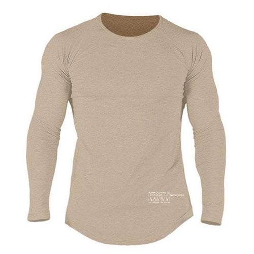 Men Long Sleeves Fitness Tees - BOUTIQUEAMINESHOP.onlin
