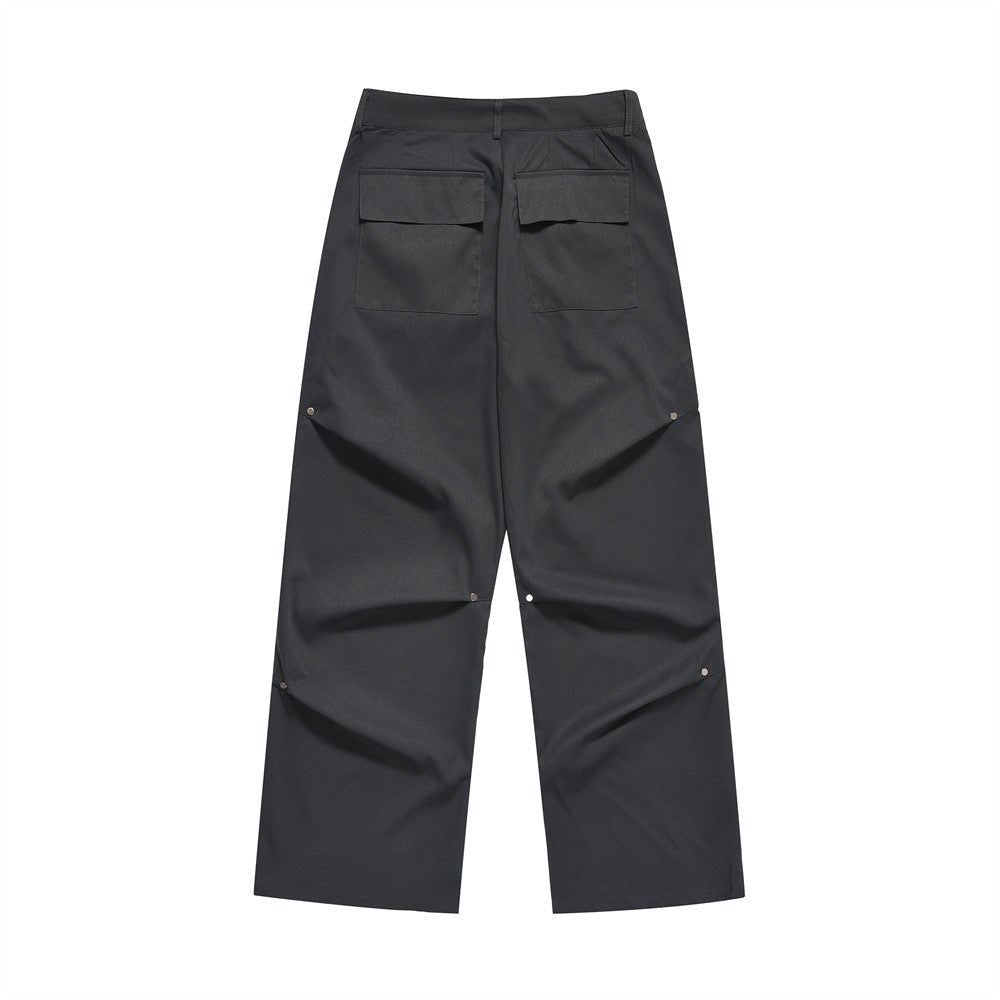 Men's Design Pleated Casual Trousers - BOUTIQUEAMINESHOP.onlin
