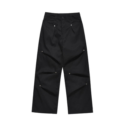 Men's Design Pleated Casual Trousers - BOUTIQUEAMINESHOP.onlin