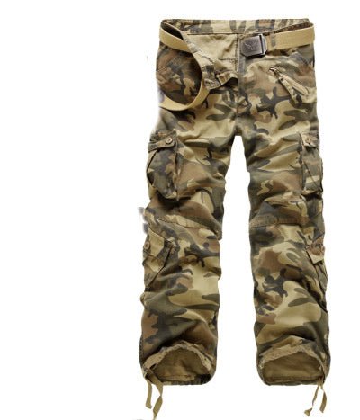 Men's Fashion And Comfort Camouflage Cargo Trousers - BOUTIQUEAMINESHOP.onlin