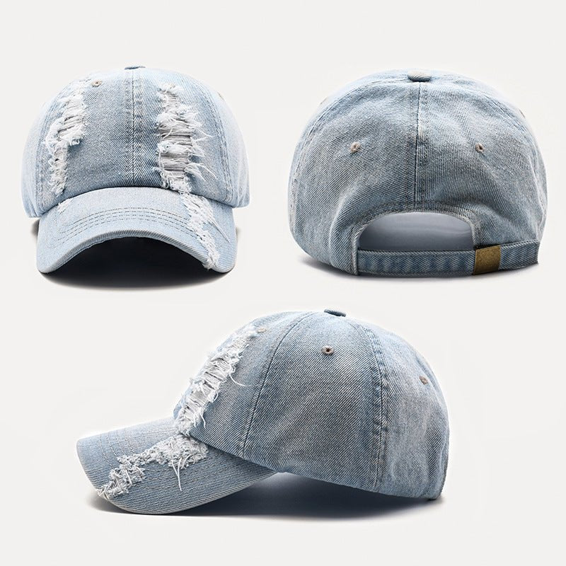 Men's Washed And Worn Cowboy Baseball Caps - BOUTIQUEAMINESHOP.onlin