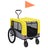 NNEVL 2 - in - 1 Pet Bike Trailer and Jogging Stroller Yellow and Grey - BOUTIQUEAMINESHOP.onlin