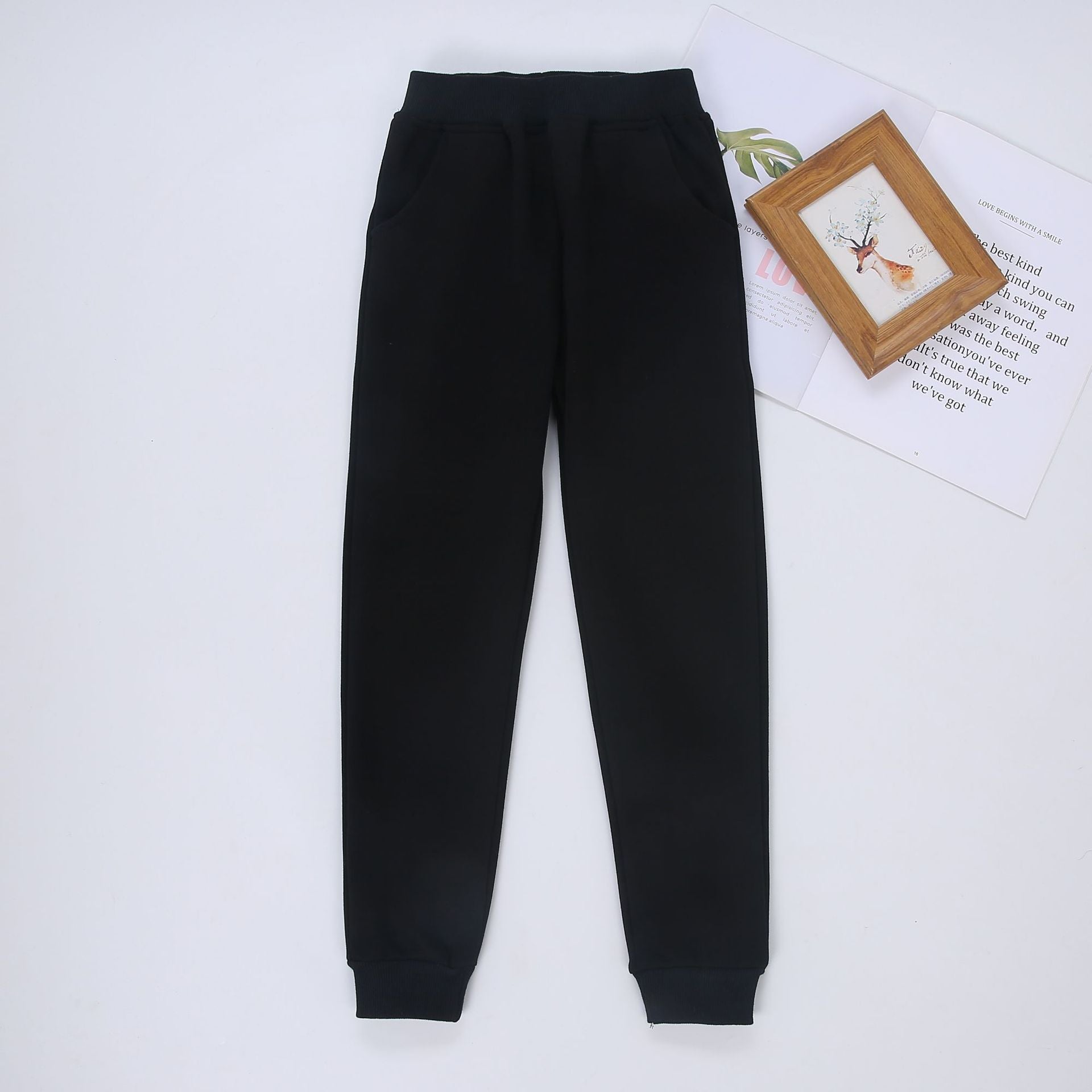 Pants Straight Casual Pants - BOUTIQUEAMINESHOP.onlin
