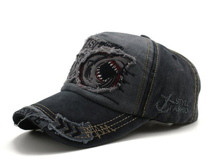 Patch washed cotton cap - BOUTIQUEAMINESHOP.onlin