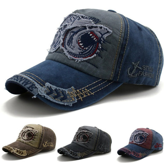 Patch washed cotton cap - BOUTIQUEAMINESHOP.onlin