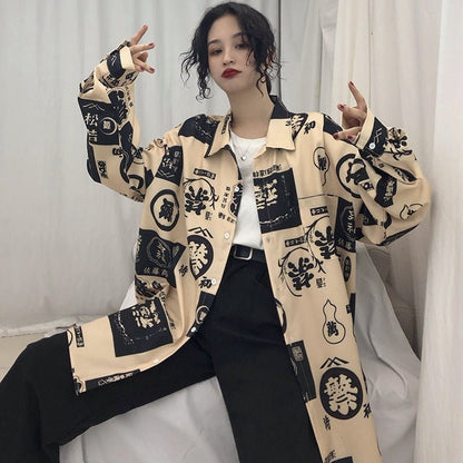 Streetwear Harajuku clothing ladies shirts - BOUTIQUEAMINESHOP.onlin