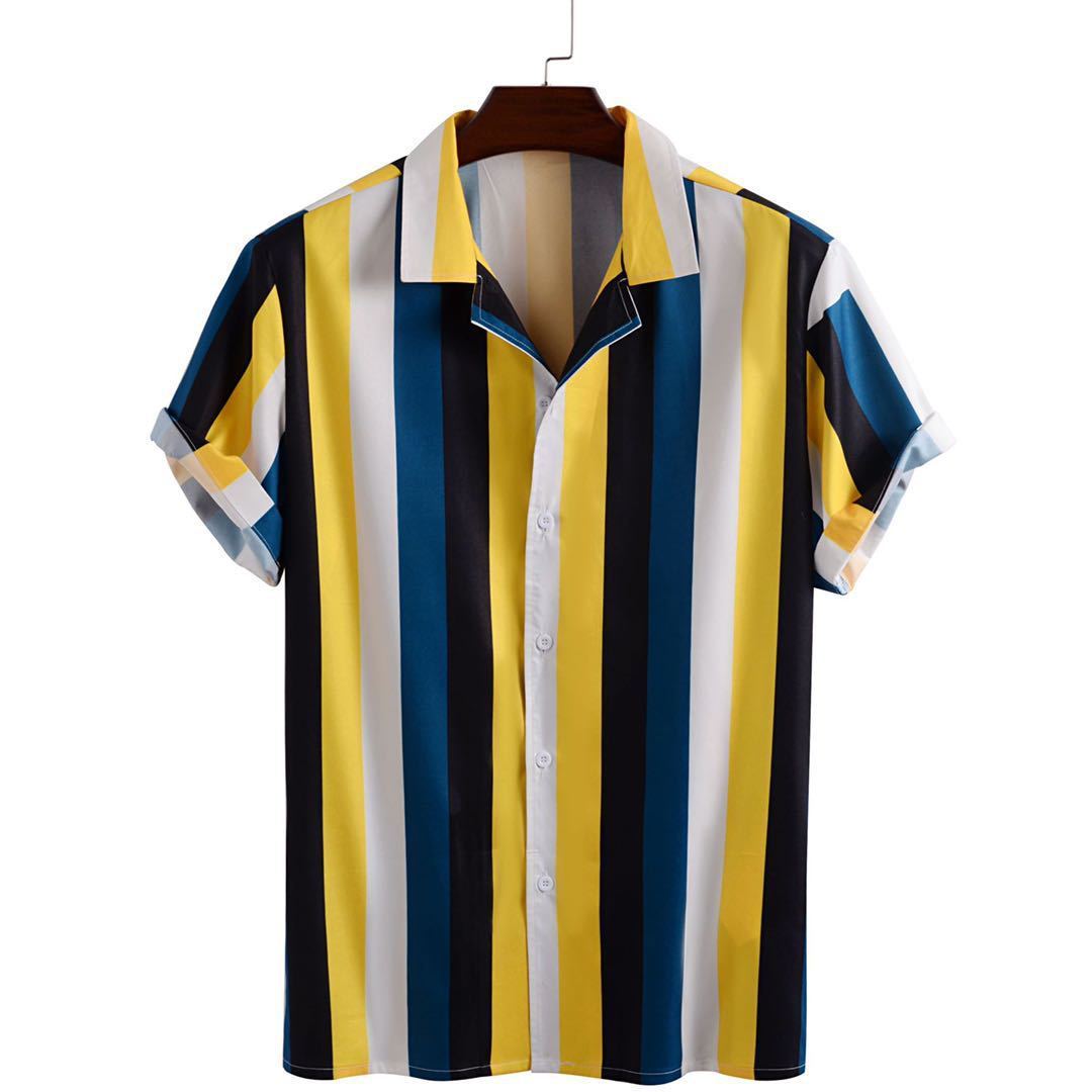Striped men's shirt - BOUTIQUEAMINESHOP.onlin