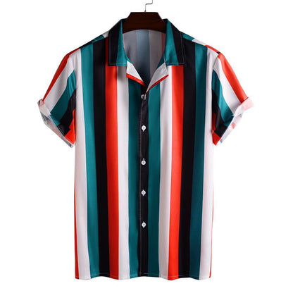Striped men's shirt - BOUTIQUEAMINESHOP.onlin