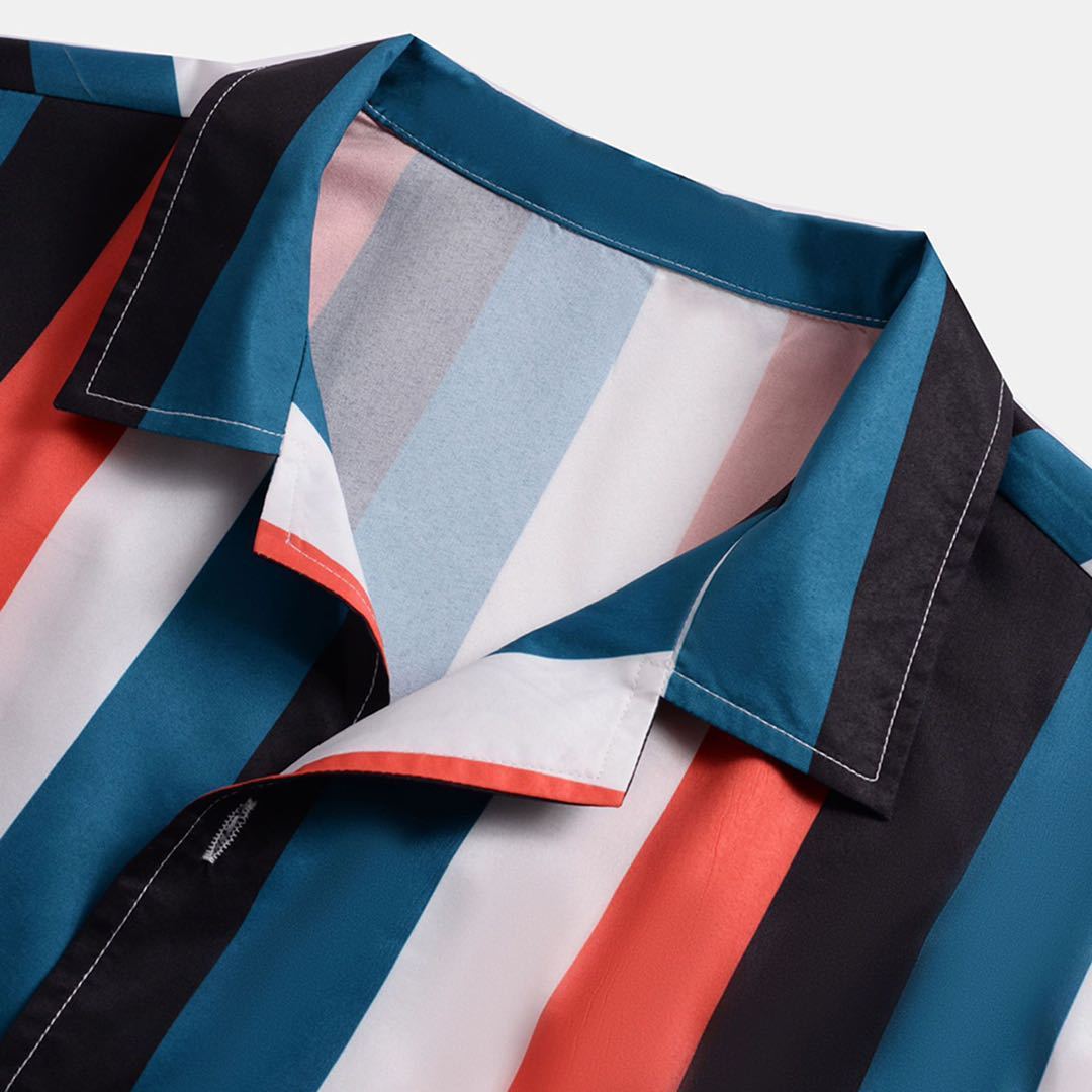 Striped men's shirt - BOUTIQUEAMINESHOP.onlin