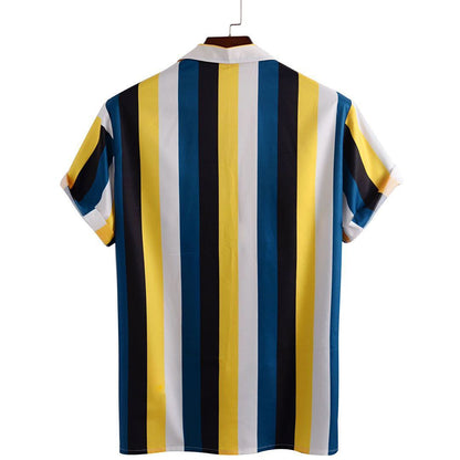 Striped men's shirt - BOUTIQUEAMINESHOP.onlin