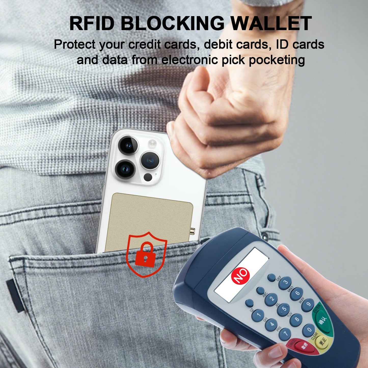 TOYFID All - Aluminum Pop Up Slide Rfid Slim Card Holder Wallet With Airtag Holder - BOUTIQUEAMINESHOP.onlin