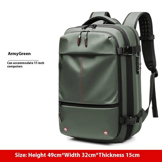 Vacuum Compression Large - capacity Backpack - BOUTIQUEAMINESHOP.onlin